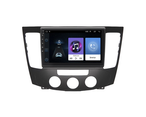 Штатная магнитола Lesko для Hyundai Sonata V (NF) Manual AC 2008-2010 экран 9" 1/16Gb Wi-Fi GPS Base