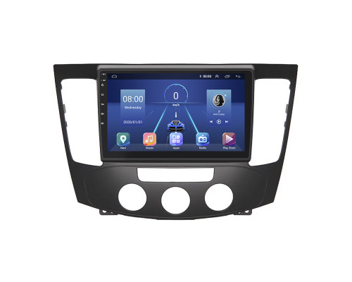 Штатная магнитола Lesko для Hyundai Sonata V (NF) Manual AC 2008-2010 экран 9" 2/32Gb 4G Wi-Fi GPS Top