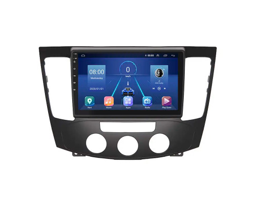 Штатная магнитола Lesko для Hyundai Sonata V (NF) Manual AC 2008-2010 экран 9" 6/128Gb 4G Wi-Fi GPS Top