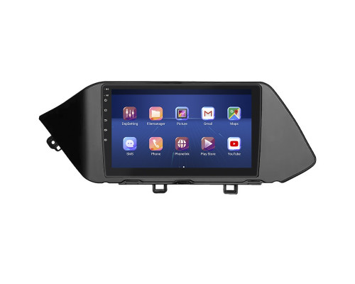 Штатная магнитола Lesko для Hyundai Sonata VIII (DN8) 2019-2020 экран 10" 6/128Gb 4G Wi-Fi GPS Top