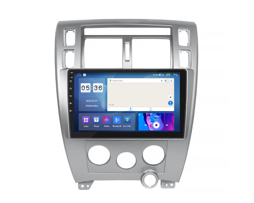 Штатная магнитола Lesko для Hyundai Tucson I 2004-2010 экран 10" 2/32Gb CarPlay 4G Wi-Fi GPS Prime