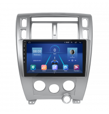 Штатная магнитола Lesko для Hyundai Tucson I 2004-2010 экран 10" 6/128Gb 4G Wi-Fi GPS Top