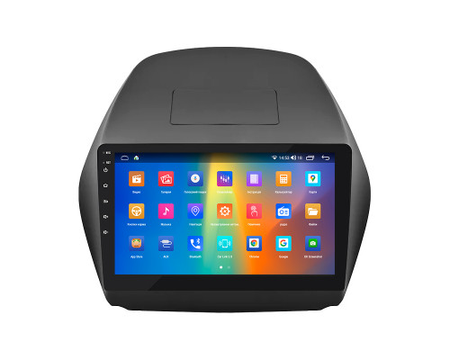 Штатная магнитола Lesko для Hyundai Tucson II 2009-2015 экран 10" 4/64Gb CarPlay 4G Wi-Fi GPS Prime
