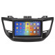 Штатная магнитола Lesko для Hyundai Tucson III 2015-2018 экран 9" 2/32Gb CarPlay 4G Wi-Fi GPS Prime