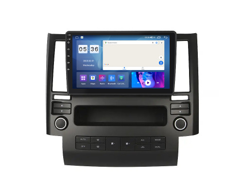 Штатная магнитола Lesko для Infiniti FX I (S50) 2002-2006 экран 9" 2/32Gb CarPlay 4G Wi-Fi GPS Prime