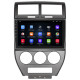 Штатная магнитола Lesko для Jeep Compass I 2006-2010 экран 10" 1/16Gb Wi-Fi GPS Base