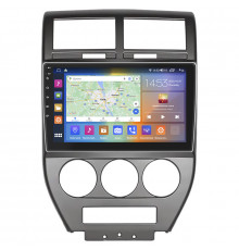 Штатная магнитола Lesko для Jeep Compass I 2006-2010 экран 10" 2/32Gb CarPlay 4G Wi-Fi GPS Prime