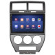 Штатная магнитола Lesko для Jeep Compass I 2006-2010 экран 10" 2/32Gb 4G Wi-Fi GPS Top