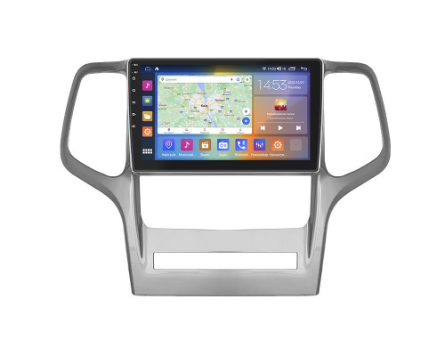 Штатная магнитола Lesko для Jeep Grand Cherokee IV (WK2) 2010-2013 экран 9" 2/32Gb CarPlay 4G Wi-Fi GPS Prime