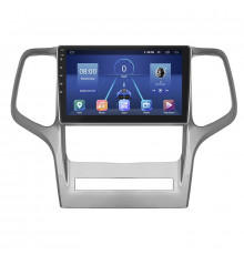 Штатная магнитола Lesko для Jeep Grand Cherokee IV (WK2) 2010-2013 экран 9" 2/32Gb 4G Wi-Fi GPS Top