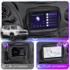 Штатная магнитола Lesko для Jeep Renegade I 2014-2019 экран 9" 4/64Gb CarPlay 4G Wi-Fi GPS Prime