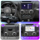 Штатная магнитола Lesko для Jeep Wrangler III (JK) 2007-2018 экран 10" 4/64Gb 4G Wi-Fi GPS Top