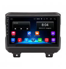 Штатная магнитола Lesko для Jeep Wrangler IV (JL) 2017-н.в. экран 9" 2/32Gb Wi-Fi GPS Base