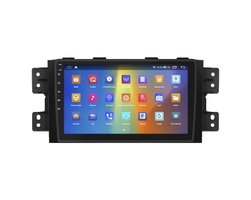 Штатная магнитола Lesko для Kia Borrego I 2008-2011 экран 9" 2/32Gb CarPlay 4G Wi-Fi GPS Prime