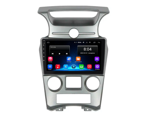 Штатная магнитола Lesko для Kia Carens II (UN) Auto AC 2006-2012 экран 9" 2/32Gb Wi-Fi GPS Base