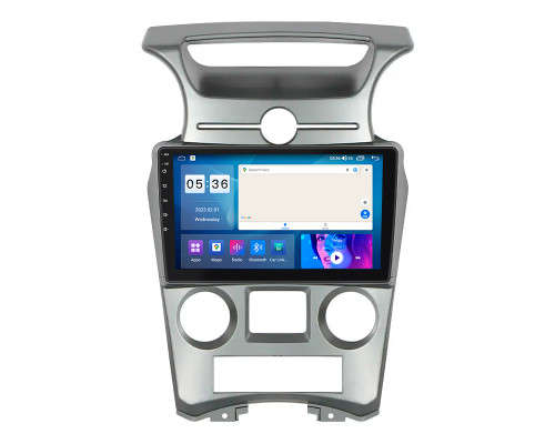 Штатная магнитола Lesko для Kia Carens II (UN) Auto AC 2006-2012 экран 9" 2/32Gb CarPlay 4G Wi-Fi GPS Prime