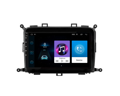 Штатная магнитола Lesko для Kia Carens III (RP) 2013-2019 экран 9" 1/16Gb Wi-Fi GPS Base