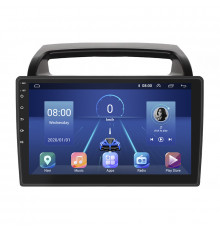 Штатная магнитола Lesko для Kia Carnival II 2006-2014 экран 9" 2/32Gb 4G Wi-Fi GPS Top