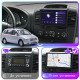 Штатная магнитола Lesko для Kia Carnival II 2006-2014 экран 9" 4/64Gb 4G Wi-Fi GPS Top