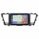 Штатная магнитола Lesko для Kia Carnival III 2014-2021 экран 9" 2/32Gb CarPlay 4G Wi-Fi GPS Prime