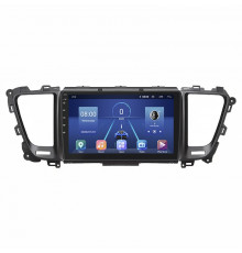 Штатная магнитола Lesko для Kia Carnival III 2014-2021 экран 9" 2/32Gb 4G Wi-Fi GPS Top