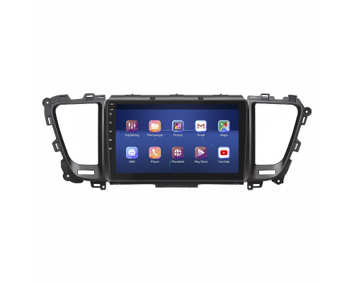 Штатная магнитола Lesko для Kia Carnival III 2014-2021 экран 9" 4/64Gb 4G Wi-Fi GPS Top