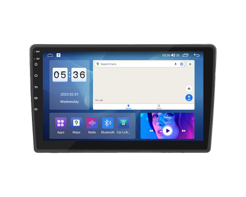 Штатная магнитола Lesko для Kia Ceed I Рестайлинг 2010-2012 экран 9" 2/32Gb CarPlay 4G Wi-Fi GPS Prime