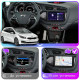 Штатная магнитола Lesko для Kia Ceed II Рестайлинг 2015-2018 экран 9" 2/32Gb Wi-Fi GPS Base