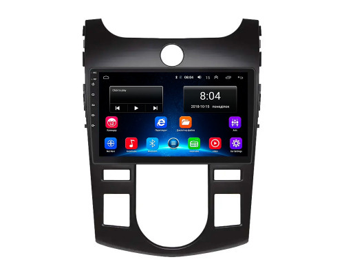 Штатная магнитола Lesko для Kia Cerato II 2008-2013 экран 9" 2/32Gb Wi-Fi GPS Base