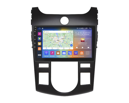 Штатная магнитола Lesko для Kia Cerato II 2008-2013 экран 9" 4/64Gb CarPlay 4G Wi-Fi GPS Prime