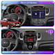 Штатная магнитола Lesko для Kia Cerato II Manual AC 2008-2013 экран 9" 4/64Gb 4G Wi-Fi GPS Top