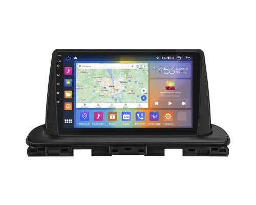 Штатная магнитола Lesko для Kia Cerato IV 2018-2021 экран 9" 4/64Gb CarPlay 4G Wi-Fi GPS Prime