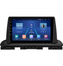 Штатная магнитола Lesko для Kia Cerato IV Рестайлинг 2021-н.в. экран 9" 4/64Gb 4G Wi-Fi GPS Top