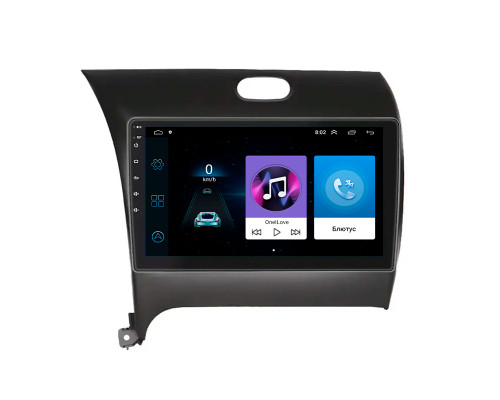 Штатная магнитола Lesko для Kia Forte II Рестайлинг 2016-2018 экран 9" 1/16Gb Wi-Fi GPS Base