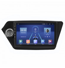 Штатная магнитола Lesko для Kia K2 III (QB) 2011-2017 экран 9" 4/64Gb 4G Wi-Fi GPS Top