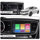 Штатная магнитола Lesko для Kia K5 I Рестайлинг 2013-2015 экран 9" 2/32Gb Wi-Fi GPS Base