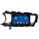 Штатная магнитола Lesko для Kia K5 I Рестайлинг 2013-2015 экран 9" 6/128Gb 4G Wi-Fi GPS Top