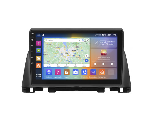 Штатная магнитола Lesko для Kia K5 II 2015-2020 экран 10" 4/64Gb CarPlay 4G Wi-Fi GPS Prime