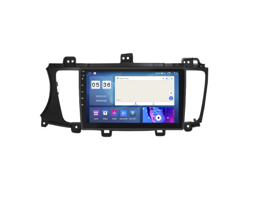 Штатная магнитола Lesko для Kia K7 VG (I) Рестайлинг 2012-2015 экран 9" 2/32Gb CarPlay 4G Wi-Fi GPS Prime
