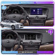 Штатная магнитола Lesko для Kia K7 VG (I) Рестайлинг 2012-2015 экран 9" 4/64Gb 4G Wi-Fi GPS Top