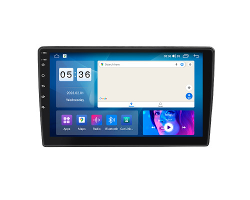 Штатная магнитола Lesko для Kia Magentis I Рестайлинг 2003-2006 экран 9" 2/32Gb CarPlay 4G Wi-Fi GPS Prime