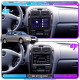 Штатная магнитола Lesko для Kia Magentis I Рестайлинг 2003-2006 экран 9" 2/32Gb CarPlay 4G Wi-Fi GPS Prime