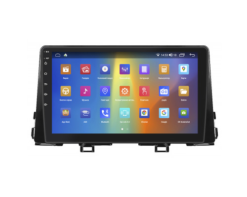 Штатная магнитола Lesko для Kia Morning III 2017-н.в. экран 9" 2/32Gb CarPlay 4G Wi-Fi GPS Prime