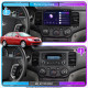 Штатная магнитола Lesko для Kia Optima II 2005-2008 экран 9" 6/128Gb 4G Wi-Fi GPS Top