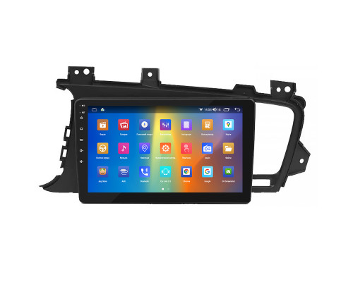 Штатная магнитола Lesko для Kia Optima III 2010-2013 экран 9" 2/32Gb CarPlay 4G Wi-Fi GPS Prime