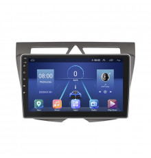 Штатная магнитола Lesko для Kia Picanto I Рестайлинг 2007-2011 экран 9" 6/128Gb 4G Wi-Fi GPS Top