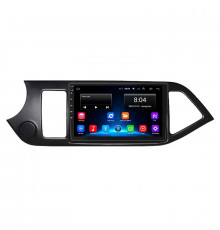 Штатная магнитола Lesko для Kia Picanto II 2011-2015 экран 9" 2/32Gb Wi-Fi GPS Base