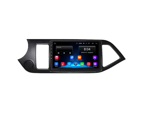Штатная магнитола Lesko для Kia Picanto II 2011-2015 экран 9" 2/32Gb Wi-Fi GPS Base