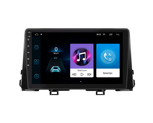 Штатная магнитола Lesko для Kia Picanto III 2017-2021 экран 9" 1/16Gb Wi-Fi GPS Base