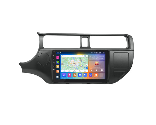 Штатная магнитола Lesko для Kia Rio III 2011-2015 экран 9" 2/32Gb CarPlay 4G Wi-Fi GPS Prime